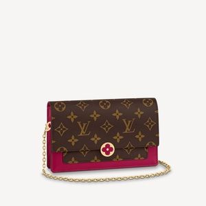 Louis Vuitton Flore Chain Wallet